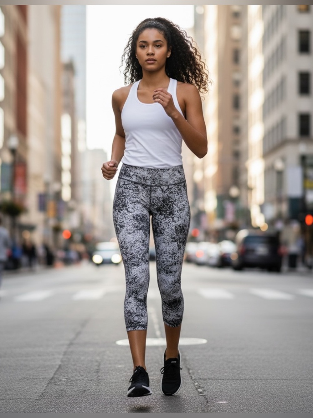 Lululemon Wunder Under Crop *Full-On Luxtreme 21"
Serigraph Starlight Black Sz 6